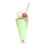 BrochesBroche en forma de helado - con perlas / cristales