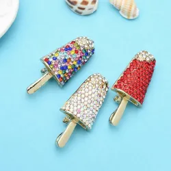 Elegant broche - mousserende ispindeis