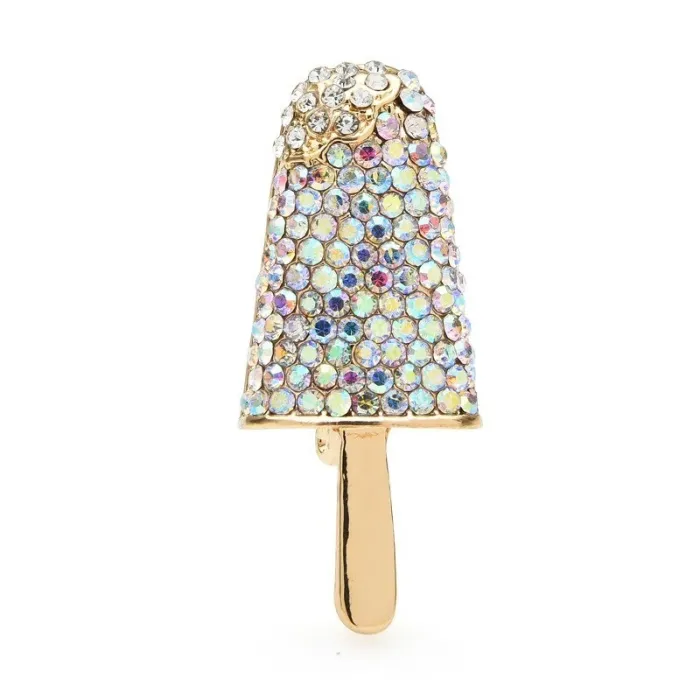 Elegant broche - mousserende ispindeis
