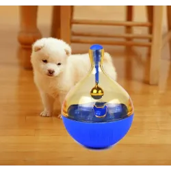 Interactive toy for dogs / cats - feed bowl - ball shaped food dispenserToys