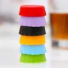 Silikon-Bierflaschenverschluss - wiederverwendbarer Stopfen - 6 Stück