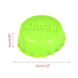 BarTapón de silicona para botella de cerveza - tapón reutilizable - 6 piezas