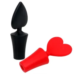 Bouchon de bouteille de vin/bière en silicone - étanche - réutilisable