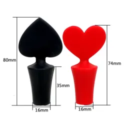 Bouchon de bouteille de vin/bière en silicone - étanche - réutilisable