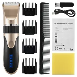 Tondeuse cheveux/barbe professionnelle - tondeuse électrique - 1200mAh