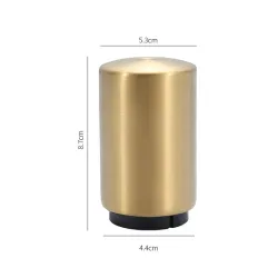 Abridor automático de garrafas de cerveja - magnético - push down - aço inoxidável