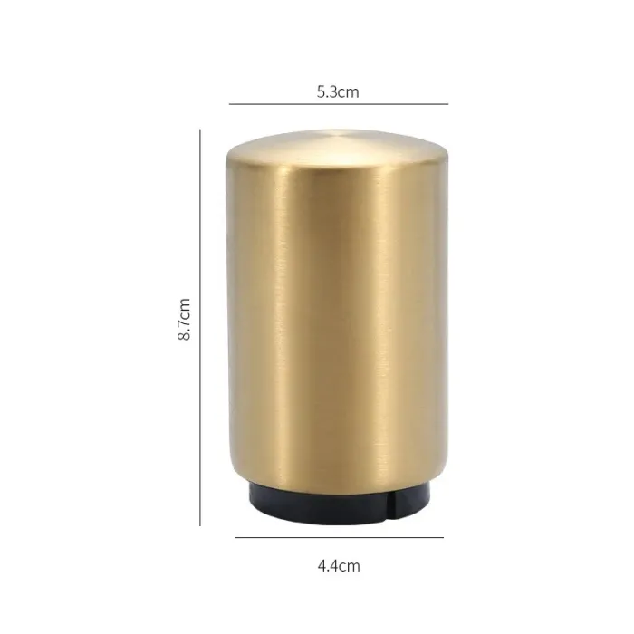 Abridor automático de garrafas de cerveja - magnético - push down - aço inoxidável
