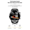 RelojesLIGE - reloj inteligente de lujo - pantalla táctil de círculo completo - Bluetooth - presión arterial - resistente al ...