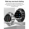 LIGE - luksusowy Smart Watch - okrągły ekran dotykowy - Bluetooth - ciśnienie krwi - wodoodpornyZegarki