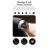 LIGE - luksuriøst Smart Watch - fuld cirkel touchskærm - Bluetooth - blodtryk - vandtæt