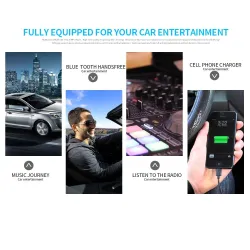 Din 1Autorradio Bluetooth - 1din - AUX - FM / MP3 / WMA / USB / tarjeta SD