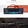 Din 1Autorradio Bluetooth - 1din - AUX - FM / MP3 / WMA / USB / tarjeta SD