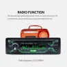 Din 1Autorradio Bluetooth - 1din - AUX - FM / MP3 / WMA / USB / tarjeta SD