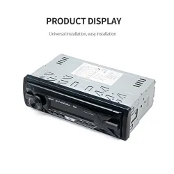 Din 1Autorradio Bluetooth - 1din - AUX - FM / MP3 / WMA / USB / tarjeta SD