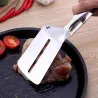 Mattång i rostfritt stål - non-stick - grill-/matlagningsverktyg