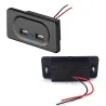 Accesorios de interiorCargador de coche - dos puertos USB - enchufe con indicador LED azul - DC5V/3.1A - 12V
