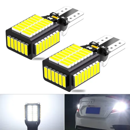 Bil LED-pære - T15 W16W 912 921 906 904 902 Canbus - reverslys - for Audi - 2 stk.