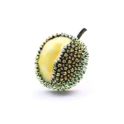 Broche élégante aux fruits de litchi