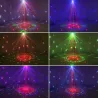 ALIEN - 4 w 1 - zdalny projektor laserowy DMX - obrotowa kula - oświetlenie sceniczne UVOświetlenie sceniczne i eventowe