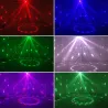 ALIEN - 4 i 1 - ekstern DMX laserprojektor - roterbar ball - UV scenebelysning
