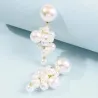 Elegante øredobber med perle