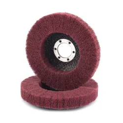 Nylonfiber polerskive - korn 320 - til vinkelsliber - 115mm