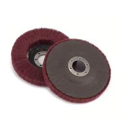 Nylonfiber polerskive - korn 320 - til vinkelsliber - 115mm