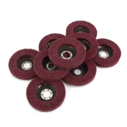 Nylonfiber polerskive - korn 320 - til vinkelsliber - 115mm