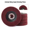 Nylonfiber polerskive - korn 320 - til vinkelsliber - 115mm