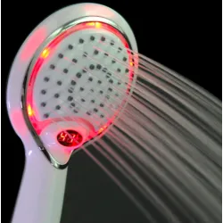 LED-Handbrause - mit digitaler Temperaturanzeige
