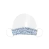 Transparent plastic face / mouth shield - with colorful fabric - anti-fog - visible mouthMouth masks