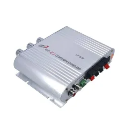 LP-838 mini wzmacniacz Hi-Fi - samochód - motocykl - dom - stereo - bas - 12V - 200WWzmacniacze