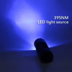 Multifunctionele mini UV Led lamp licht - nageldroger - nep geld detector - zaklampNageldrogers