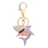 Requin cristal - porte-clés