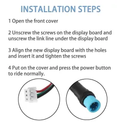 Step EléctricoXiaomi M365 Scooter - Tablero Pro - Placa de circuito Bluetooth