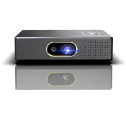 WZATCO S5 - mini DLP 3D-projektor - 4K - 5G - WIFI - Smart Android 9 - fuld HD - 1080P
