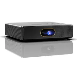 WZATCO S5 - mini DLP 3D -projektori - 4K - 5G - WIFI - Smart Android 9 - Full HD - 1080P