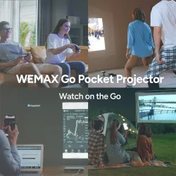 WEMAX GO - mini ALPD laser projector - 1080P - Wi-FiProjectors