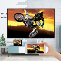 AAO YG230 - mini projecteur - 1080P - WiFi - multi écran - avec enceinte