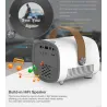 AAO YG230 - mini projector - 1080P - WiFi - multi screen - with speakerProjectors