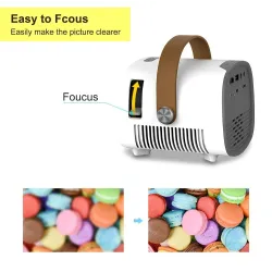 AAO YG230 - mini projector - 1080P - WiFi - multi screen - with speakerProjectors