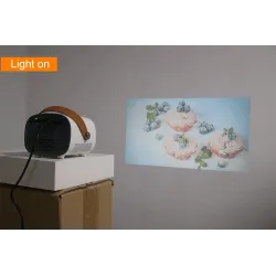 AAO YG230 - mini projector - 1080P - WiFi - multi screen - with speakerProjectors