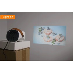 AAO YG230 - mini projetor - 1080P - WiFi - tela múltipla - com alto-falante
