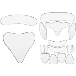 PielAdhesivo antiarrugas de silicona - reutilizable - 16 piezas