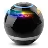 Bluetooth - mini round speaker - LED - with subwoofer - Hi-Fi - TF - FM - AUX - magic ballBluetooth speakers