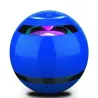 Bluetooth - mini ronde luidspreker - LED - met subwoofer - Hi-Fi - TF - FM - AUX - magische balBluetooth Luidsprekers