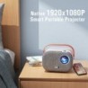 BYINTEK K16 PRO - kannettava mini-LED-projektori - Full HD - 1920*1080P - 4K - LCD - Android 9 - Wifi - 1080P
