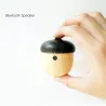 Acorn - Mini-Bluetooth-Lautsprecher - kabellos - mit Mikrofon - Kastanienform
