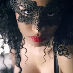 MáscaraAntifaz veneciano sexy - encaje negro - para disfraces / Halloween