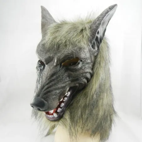 Costume effrayant - masque de loup - visage intégral - halloween - fête / festivals